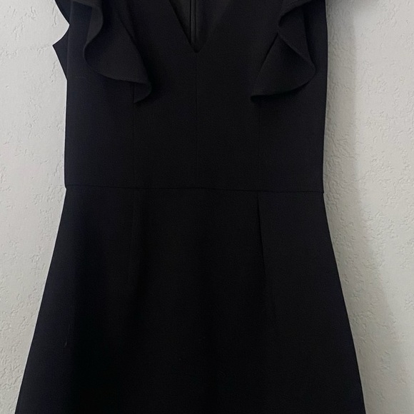 Women's French Connection Classy Black Cocktail Dress - Picture 4 of 9